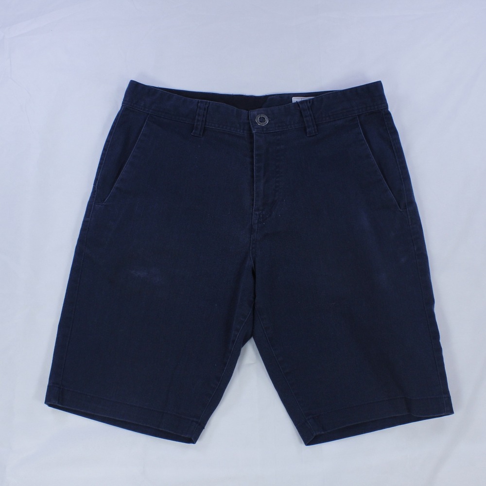 Volcom Frickin Modern Stretch Men's Shorts – Navy Chino – Size W31